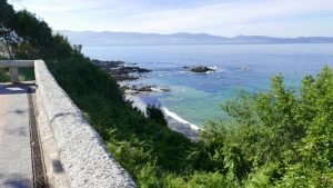 Vistas de la playa de Barreiros